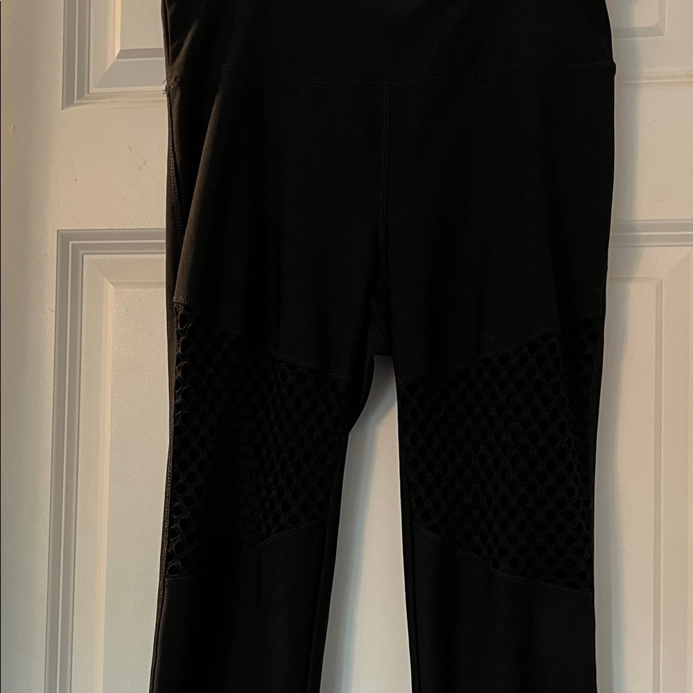 Black FISHNET Women Jeggings